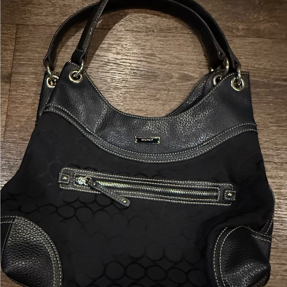 Nine West Black Leather Women's Bag